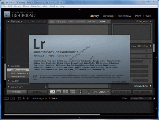 Adobe Photoshop Lightroom V2.5 صĹ